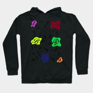 Letters - Cool and fun Hoodie